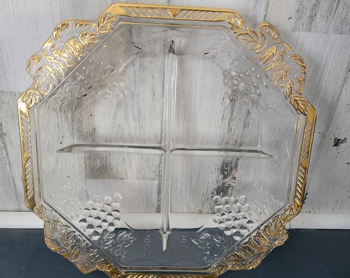 Jeanette 4 Section Relish Dish