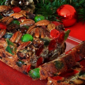 Mary Lou&#39;s Famous Homemade Traditional Southern Holiday Fruitcake 1 Pound Loaf  ~ Available Year-Round!