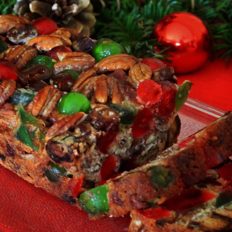 Mary Lou's Famous Homemade Traditional Southern Holiday Fruitcake 1 Pound Loaf  ~ Available Year-Round!