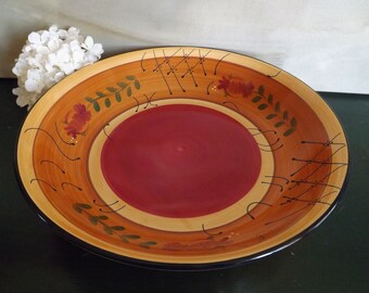 Large Serving Salad Bowl /"ARISTOCRAT/" Ambiance Collection Cream Color