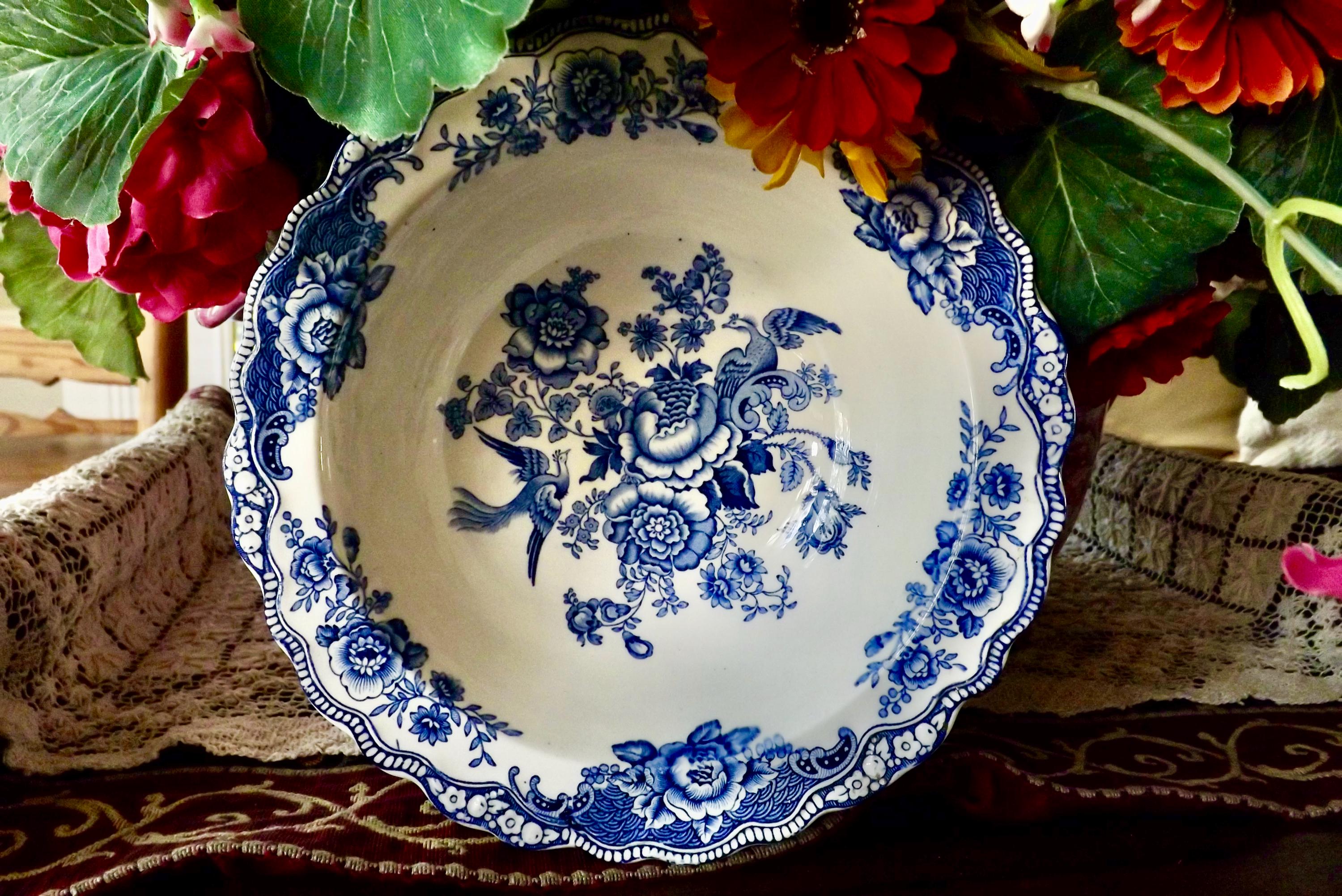 イギリス ヴィンテージ CROWN DUCAL クラウンデュカル ボウル 深皿