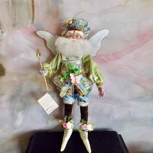 Mark Roberts Embellished Garden Fairy Spring Flower Elf Pixie Limited Edition NWT 20"