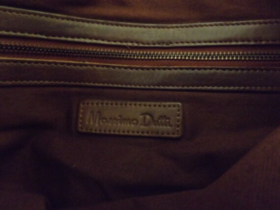 Vintage Massimo Dutti Brown Leather Crossbody Messenger Bag - Etsy