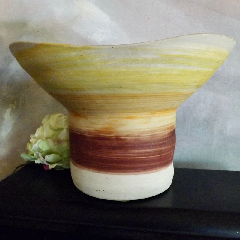 Mission Style Vase - Etsy