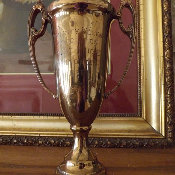 Vintage Loving Cup Trophy 1950