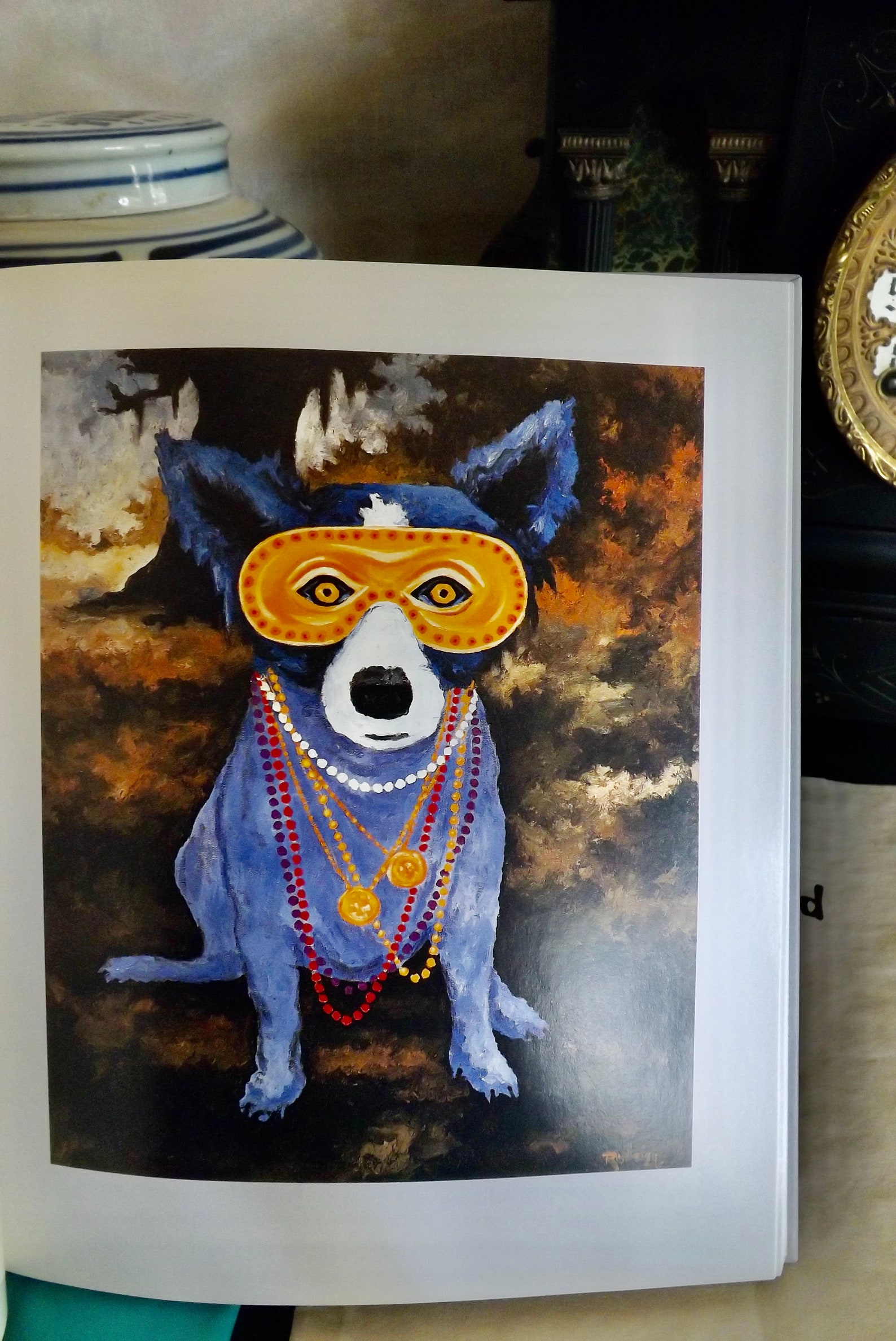 Vintage Der Blaue Hund Book Rodrique Signed Special Etsy