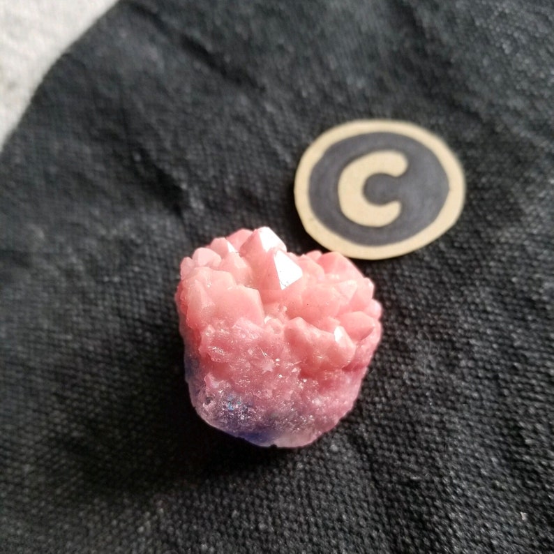 Small Glow in the dark Crystal Cluster