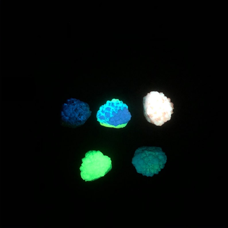 Small Glow in the dark Crystal Cluster