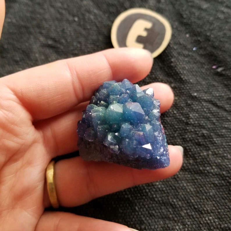 Small Glow in the dark Crystal Cluster
