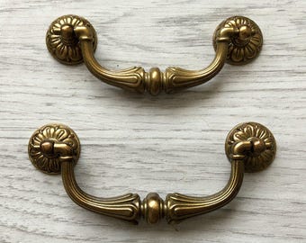 3 75 4 5 Drop Bail Dresser Pulls Drawer Pull Etsy