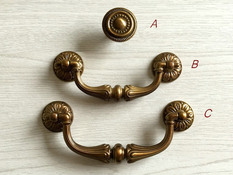 3 75 4 5 Drawer Pull Handle Knob Drop Handles Etsy