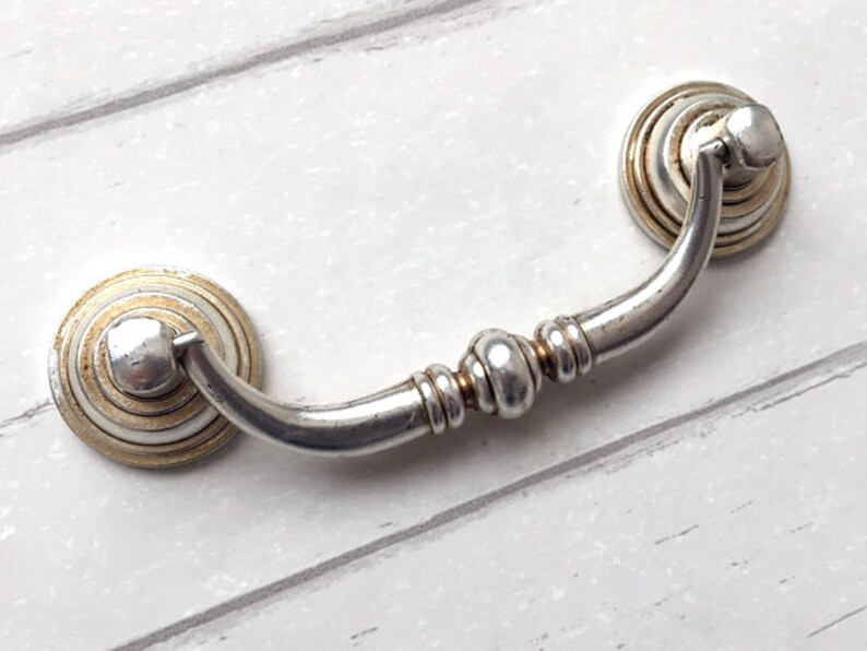 4.25 Drop Bail Swing Drawer Pull Handles Knob Dresser Etsy