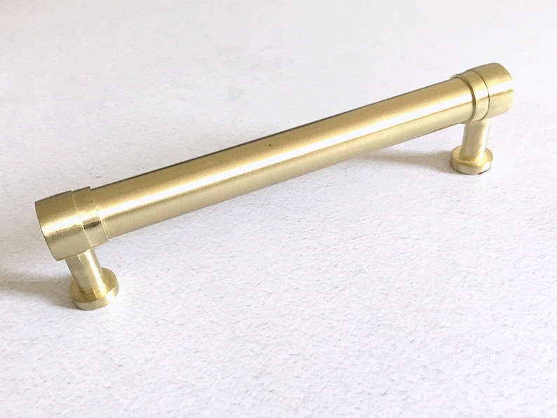 Gold Drawer Pull Pulls Bar Handle Vanity Knob Dresser Etsy Canada