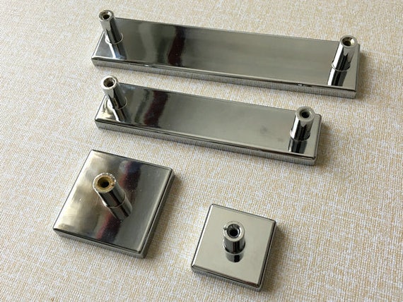 3 75 5 Glass Knob Drawer Pull Handles Dresser Etsy
