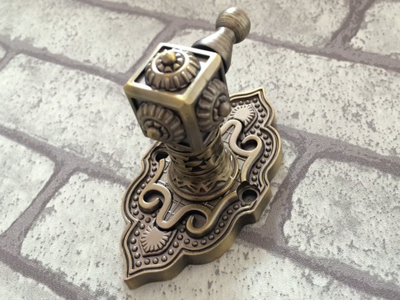 Decorative Hooks Antique Bronze Wall Hooks Vintage Style Etsy