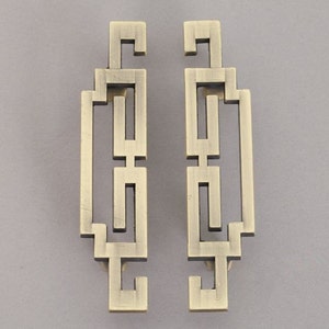 Pair of 2.5 3.75 5 Drawer Pulls Vintage Style Cabinet Door Handles Pull Antique Bronze White Dresser Pulls Handle ARoseRambling 64 96 128 Antique Bronze