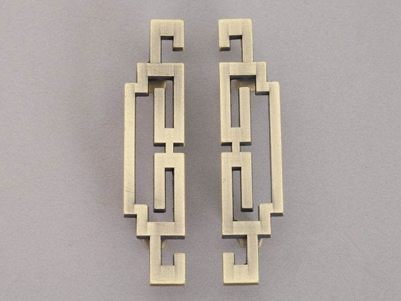 Pair of 2.5 3.75 5 Drawer Pulls Vintage Style Cabinet Door Handles Pull Antique Bronze White Dresser Pulls Handle ARoseRambling 64 96 128 Antique Bronze