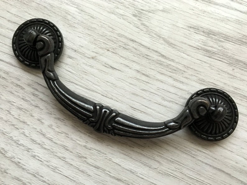 4 1/2 Drop Bail Drawer Knobs Pulls Handles Dresser Knob Etsy
