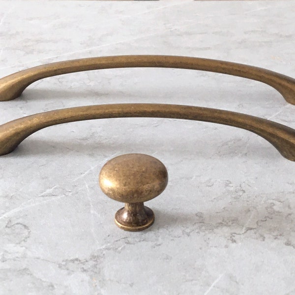 6.25" 7.5" Bronze Antique Wardrobe Bow Handles Distressed Cupboard Pulls Retro Dresser Drawer Knobs Rustic Cabinet Hardware 160 192 mm