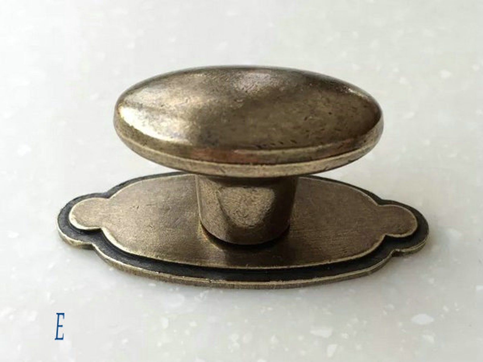 Vintage Style Knob Oval Drawer Knobs Pull Dresser Knob Ring Etsy