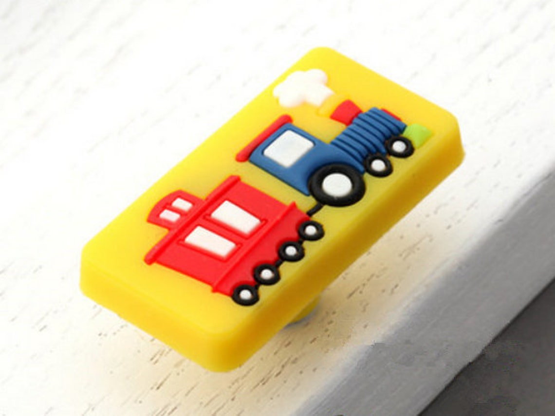 Kids Dresser Knobs Pulls / Childrens Drawer Knob Handles Train Etsy