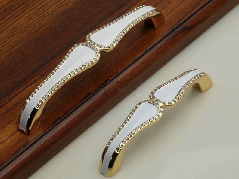 3.75 5 Glass Dresser Pulls Drawer Pull Handles Etsy