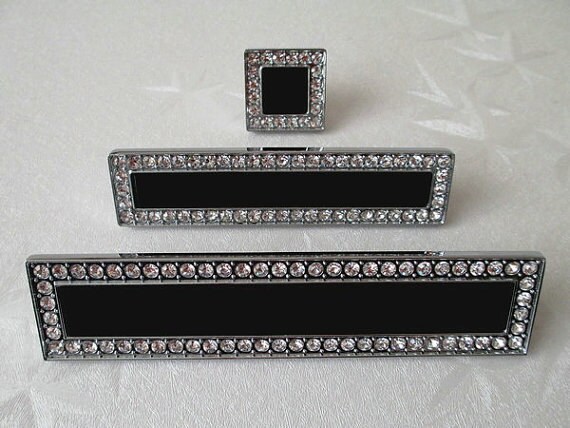 3 75 5 Glass Knob Drawer Pull Handles Dresser Etsy