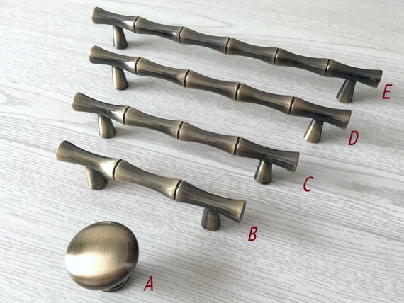 2 5 3 78 5 Bamboo Dresser Pulls Handles Drawer Pulls Handles Knobs