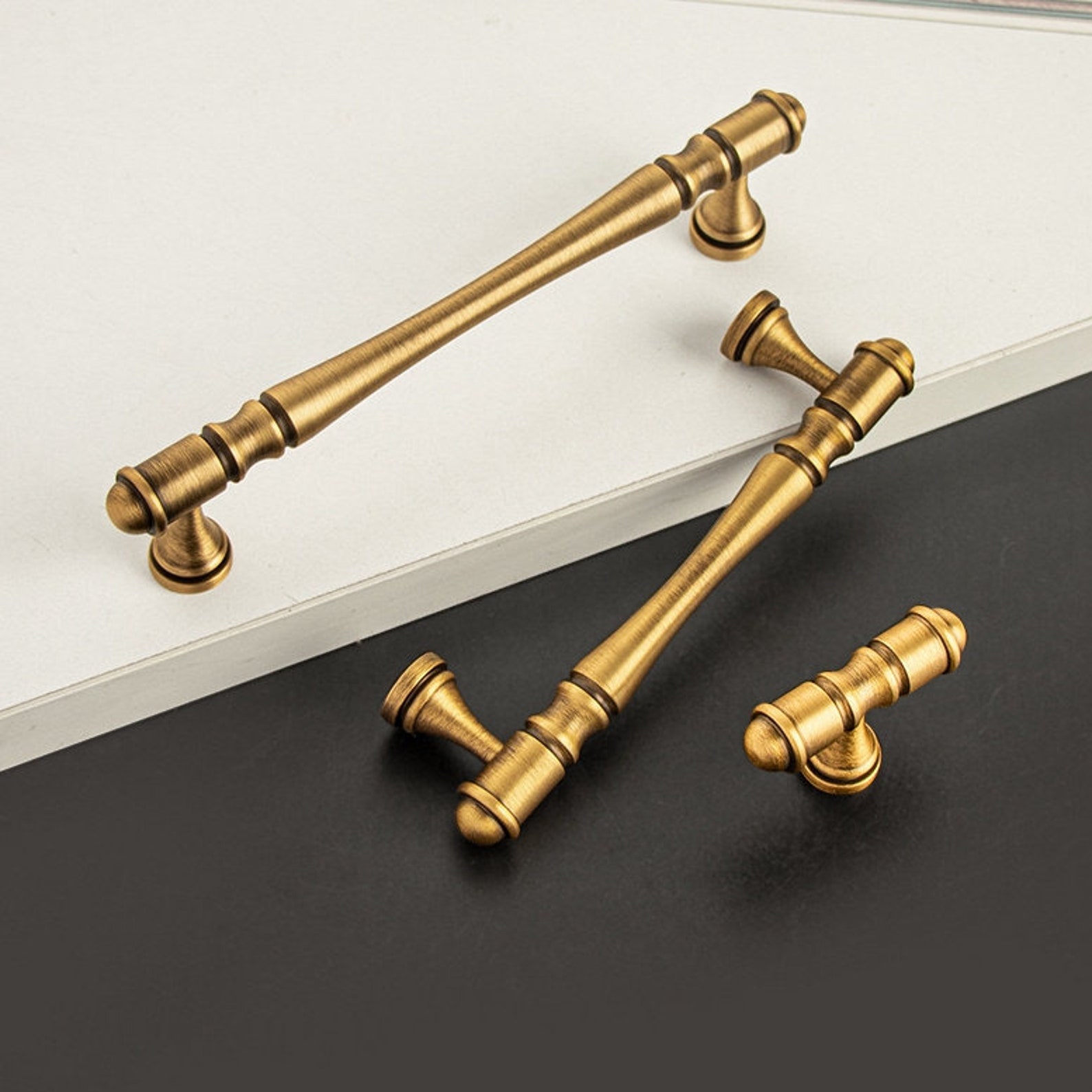 Mid Century Modern Cabinet Handles Dresser Drawer Knobs Wardrobe Pulls