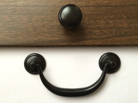 4 1 4 Vintage Style Bail Drawer Pulls Handles Dresser Etsy