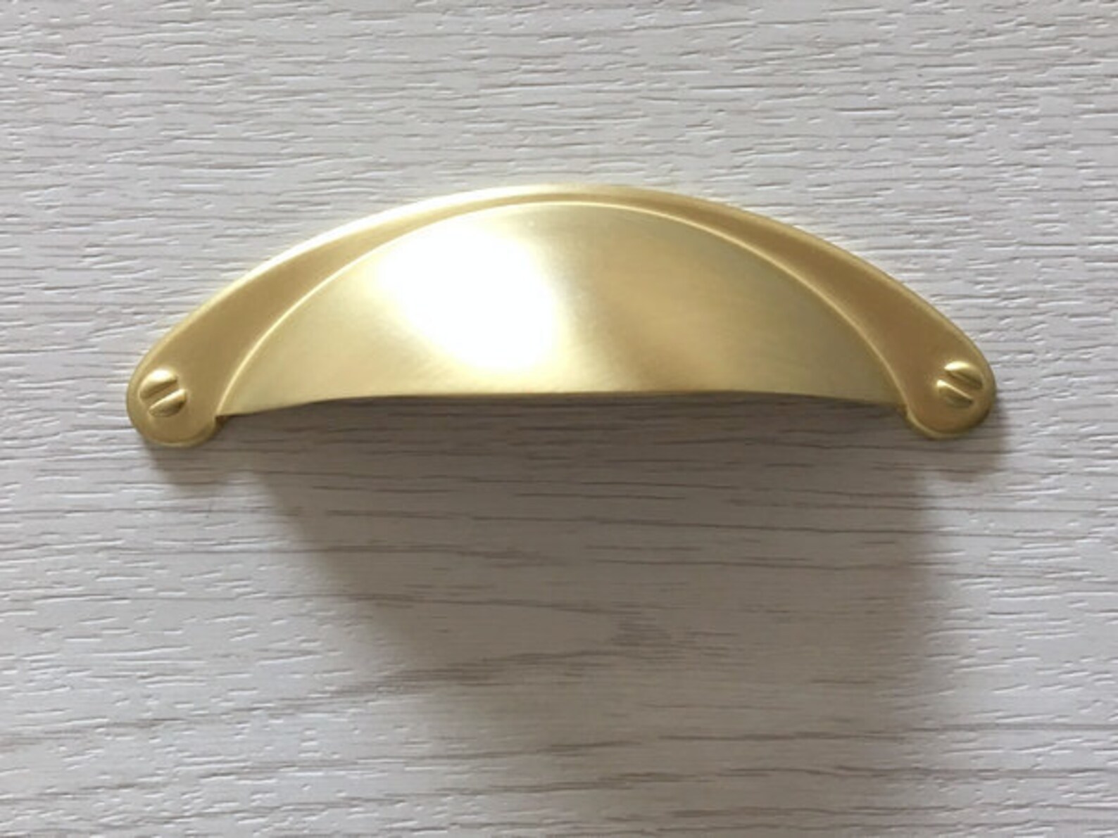 2 1/2 Gold Cup Drawer Pulls Handles Pull Handle Etsy