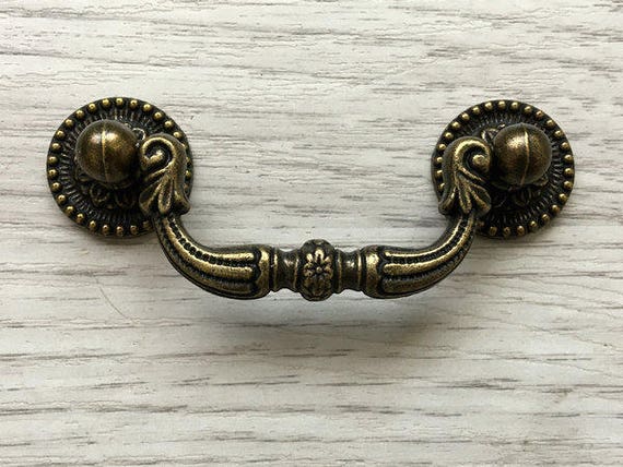 2 5 Vintage Style Bail Drawer Pull Dresser Pulls Drop Etsy