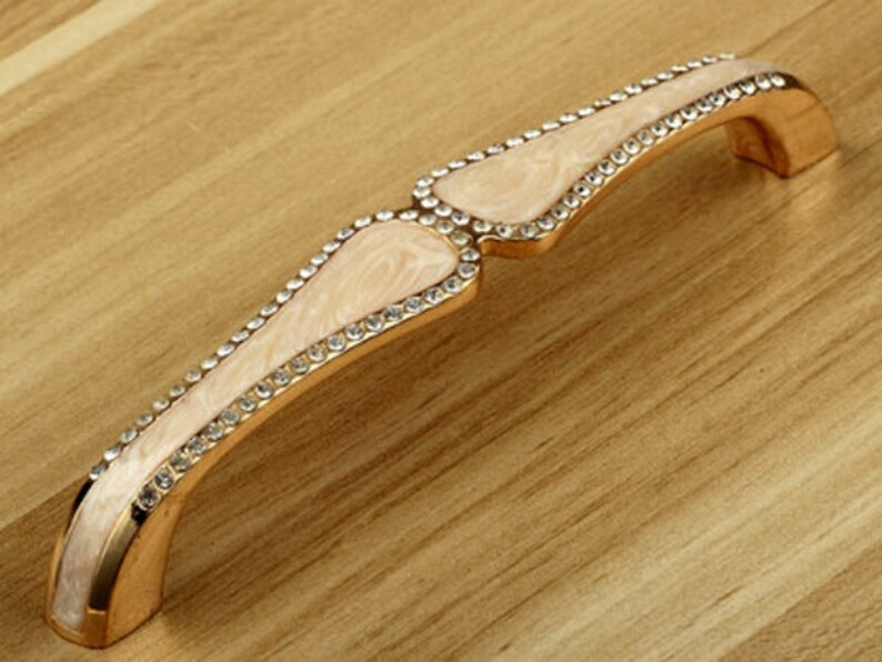 3.75 5 Glass Dresser Pulls Drawer Pull Handles / Etsy