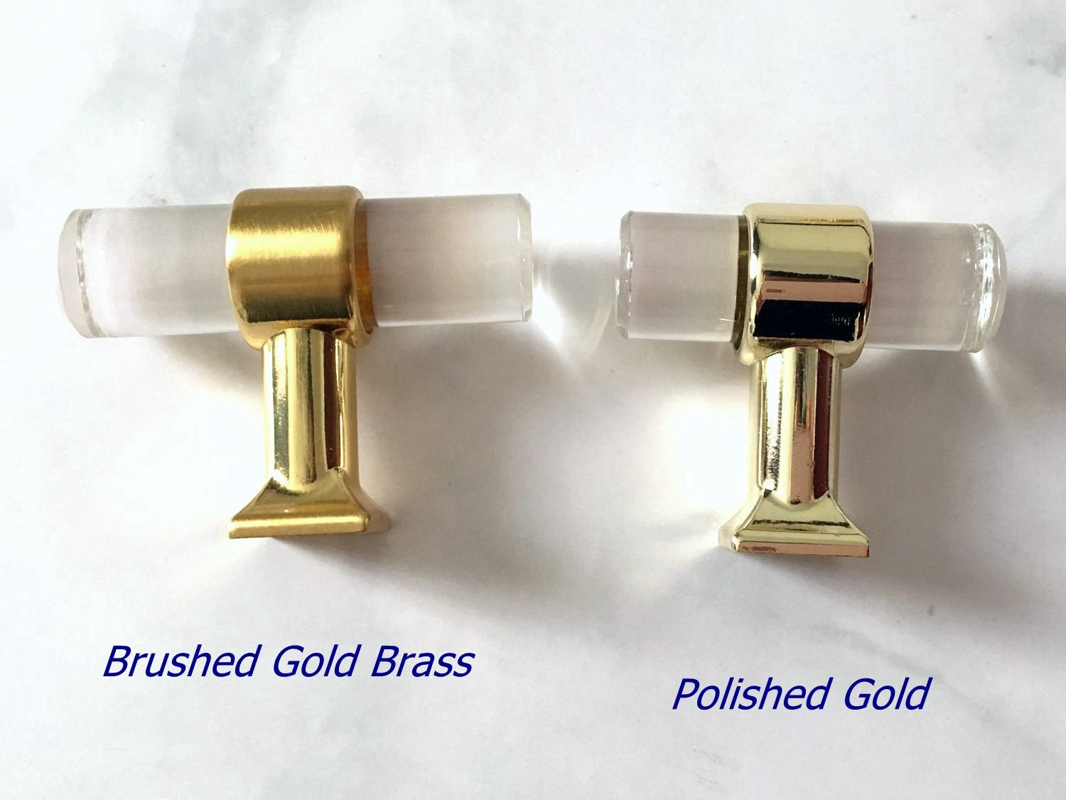 Acryl Schrankknöpfe Möbelknauf Schubladen Knauf Silber Gold | Etsy