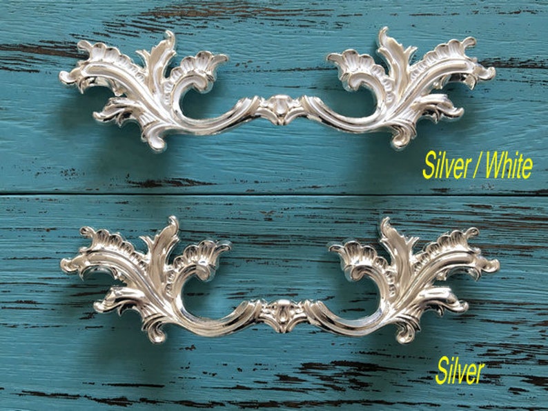 3.75 Leaf Drawer Pull Handles Dresser Pulls Antique Etsy