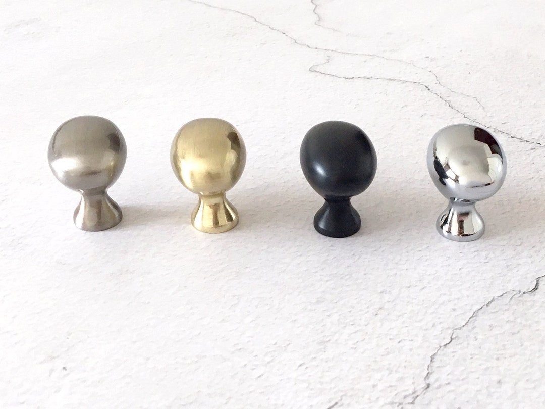 Egg Shaped Knobs Drawer Pull Knobs Pull Dresser Handles Kitchen Hardware Black Gold