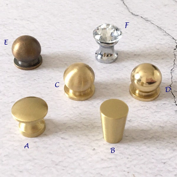 Brass Drawer Pulls 12 Etsy