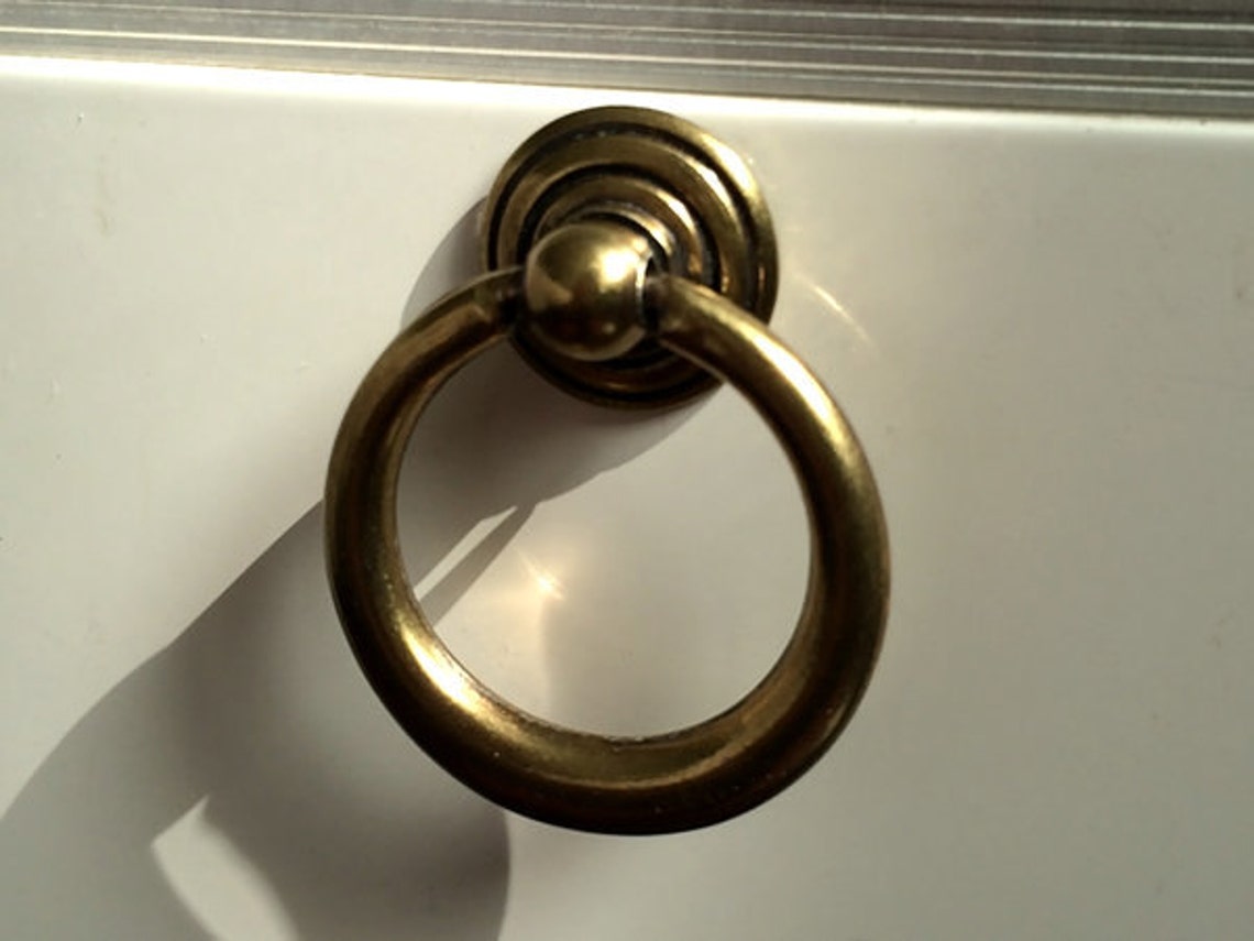 Dresser Drop Pull Knobs Drawer Knob Pulls Handles Ring Kitchen Etsy