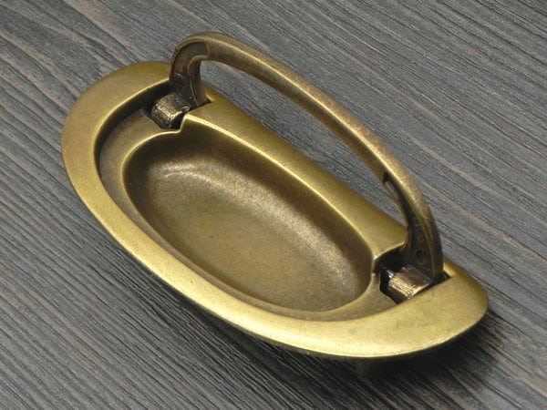 recessed dresser drawer pulls
