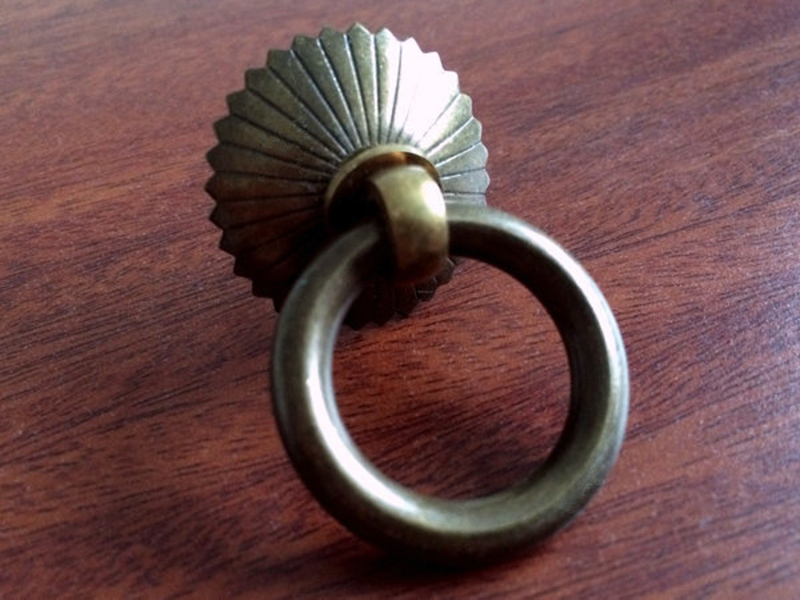 Small Drawer Pull Knobs Handles Dresser Drop Pulls Rings / Etsy New