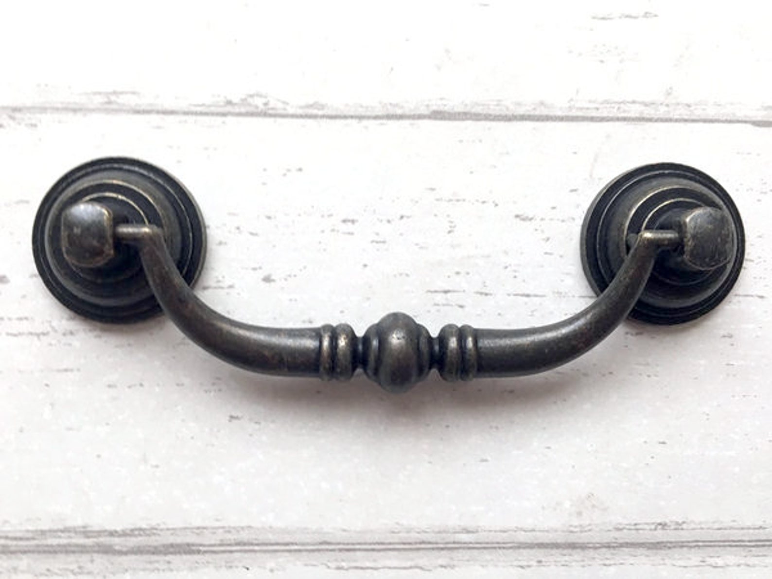 3 1/2 4 1/4 Bail Drawer Pull Drop Handles Dresser Etsy