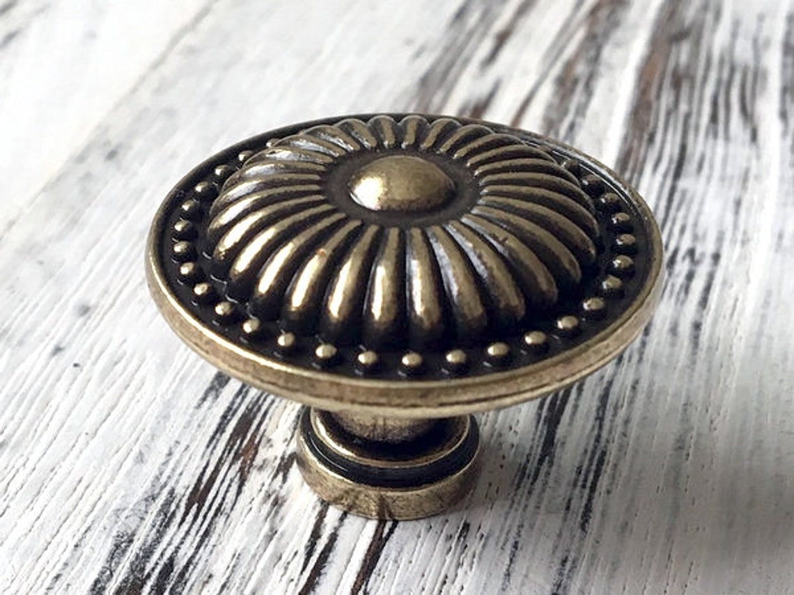 3.75 5 6.3 Vintage Style Dresser Knob Drawer Etsy