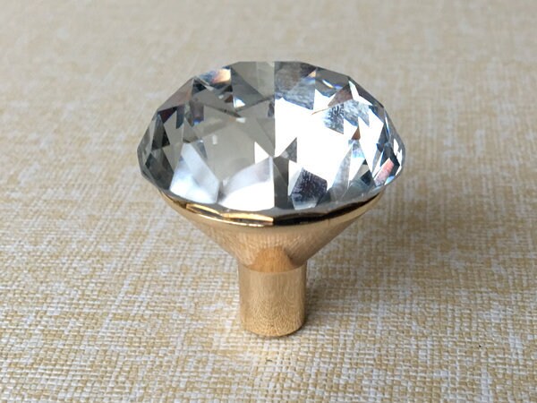 Kristall Schrank Türknauf Glas Möbel Knäufe Schubladen Knauf | Etsy