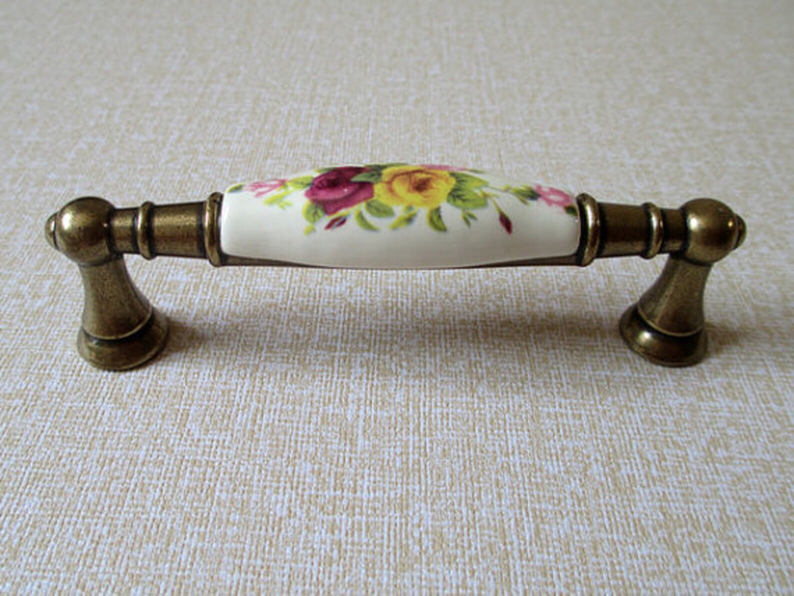 3.75 Dresser Pull Ceramic Drawer Pulls Knobs Handles Etsy