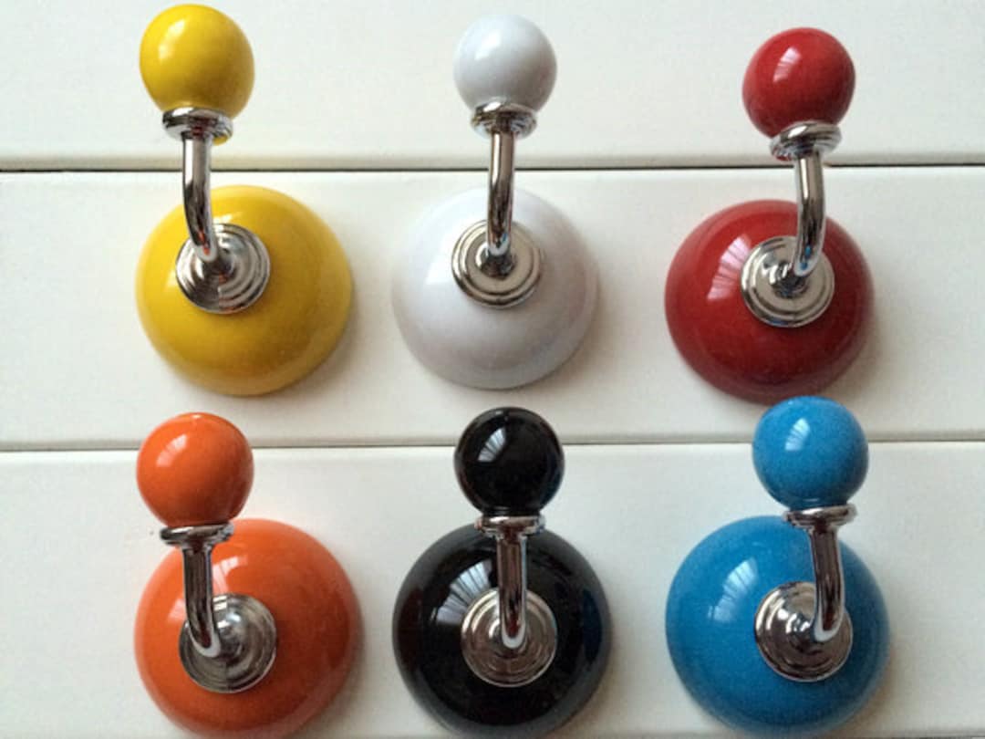 Bathroom Hook Decorative Hooks Kitchen Wall Hooks Ceramic Hooks Coat ...
