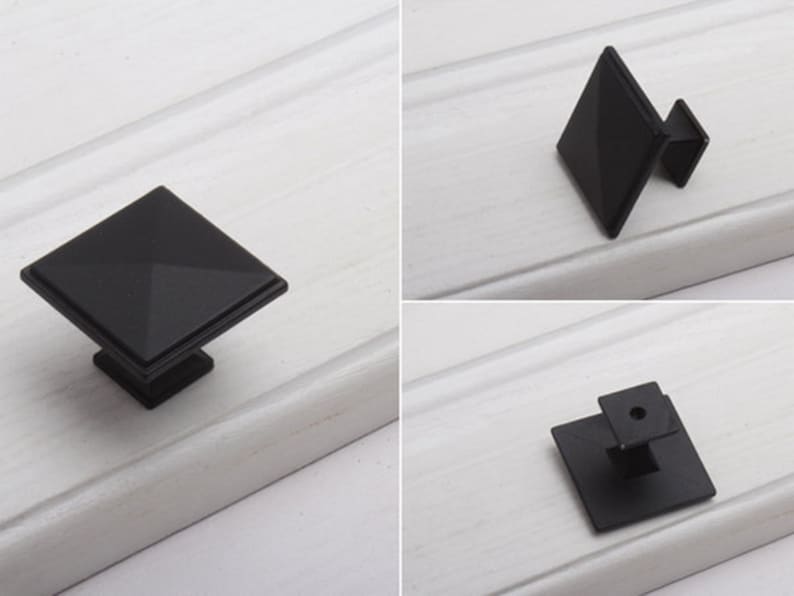 3.75 5 6.3 Drawer Knob Pulls Dresser Pull Knobs Handles Kitchen Cabinet Door Cupboard Handles Retro Rustic Furniture Black 96 128 160 mm