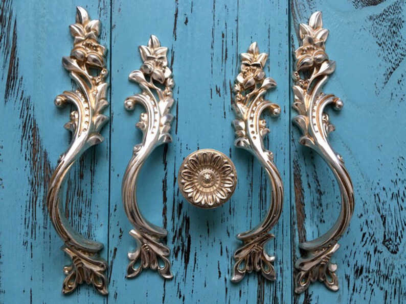 3.1 3.75 Door Handle Knob Pulls Antique Etsy