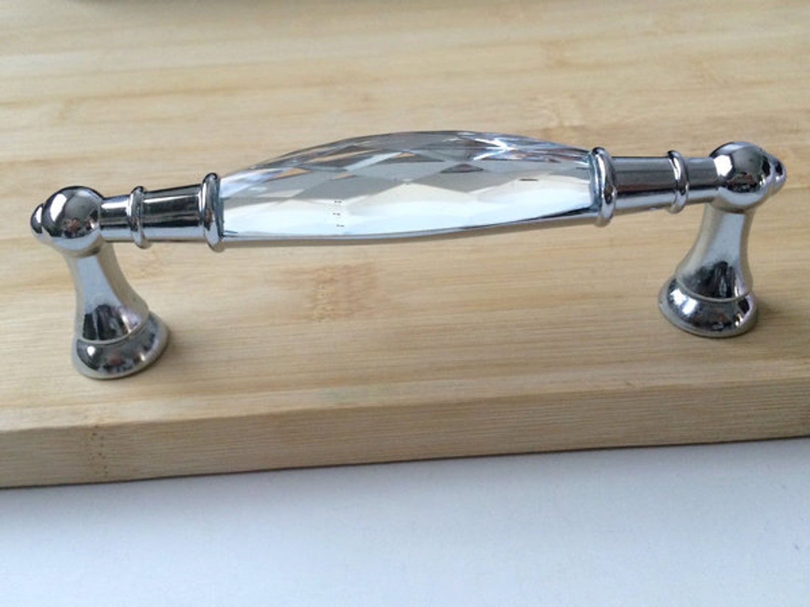 3.75 5 Glass Dresser Pulls Drawer Pull Handles Etsy