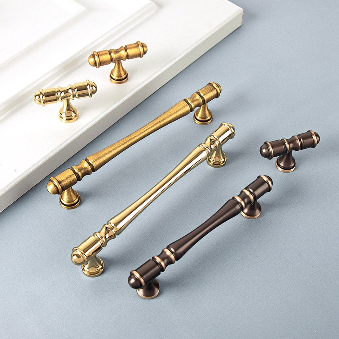 Mid Century Modern Cabinet Handles Dresser Drawer Knobs Wardrobe Pulls