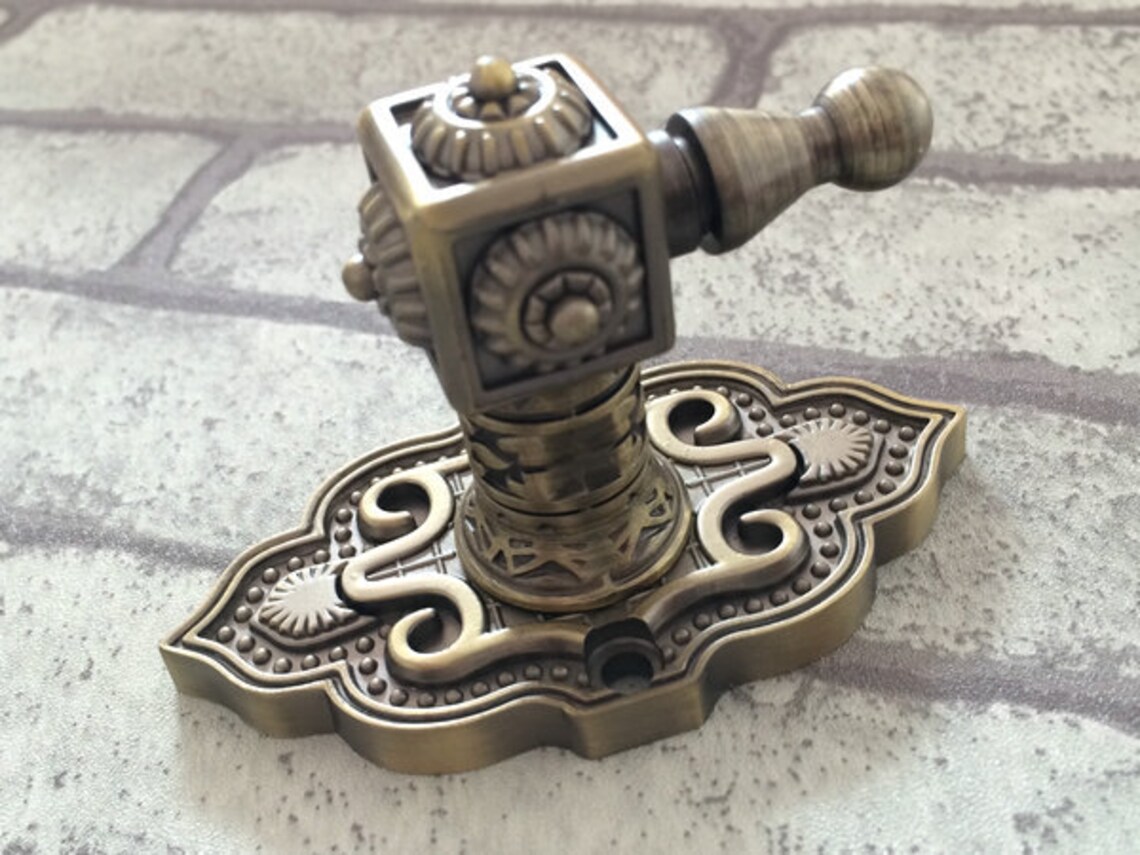 Decorative Hooks Antique Bronze Wall Hooks Vintage Style Etsy